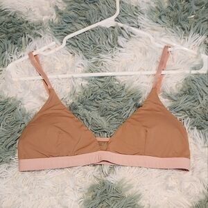 Pepper Limitless Wireless Wirefree Scoop Bra Bralette Small